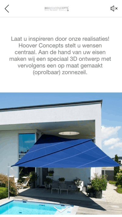 Facebook canvas maken