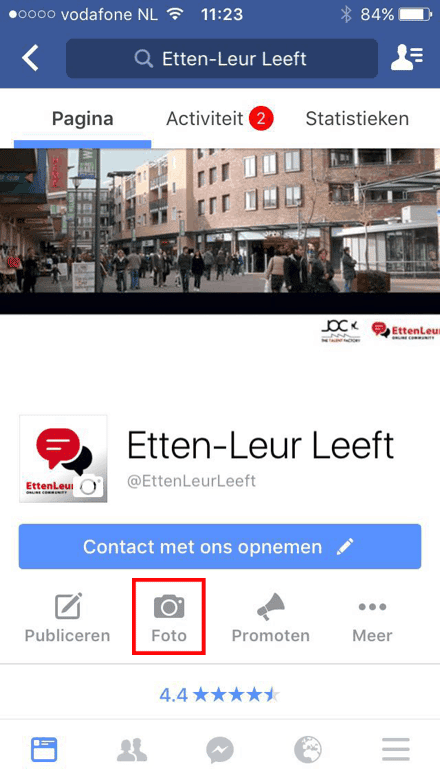 360 gradenfoto uploaden facebook