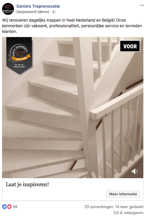 Case Daniels Traprenovatie
