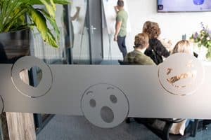 social media bedrijf vergadering